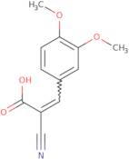 (2E)-2-Cyano-3-(3,4-dimethoxyphenyl)prop-2-enoic acid