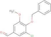 4-(Benzyloxy)-3-chloro-5-methoxybenzaldehyde