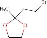 2-(2-Bromoethyl)-2-methyl-1,3-dioxolane
