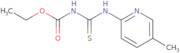 Ethyl N-[(5-methylpyridin-2-yl)carbamothioyl]carbamate