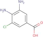 3,4-Diamino-5-chlorobenzoic acid