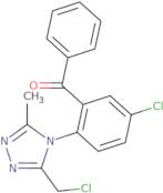 2-[3-(Chloromethyl)-5-methyl-4-triazolyl]-5-chlorobenzophenone