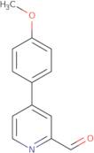 4-(4-Methoxyphenyl)pyridine-2-carbaldehyde