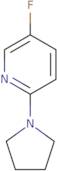 5-Fluoro-2-(pyrrolidin-1-yl)pyridine
