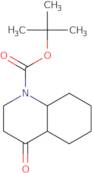 tert-Butyl 4-oxo-decahydroquinoline-1-carboxylate