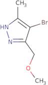 4-Bromo-3-(methoxymethyl)-5-methyl-1H-pyrazole