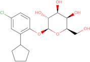 4-Chloro-2-cyclopentylphenyl b-D-galactopyranoside