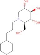 N-Cyclohexylpropyl deoxynorjirimycin