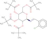 N-(2-Chlorobenzyliden)imino-2,3,4,6-tetra-O-pivaloyl-D-glucopyranoside