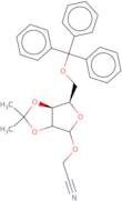 Cyanomethyl 2,3-O-isopropylidene-5-O-trityl-D-ribofuranoside