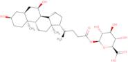 Chenodeoxycholic acid 24-acyl-b-D-glucuronide