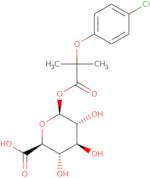 Clofibric acid acyl-b-D-glucuronide