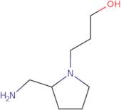 3-[2-(Aminomethyl)pyrrolidin-1-yl]propan-1-ol