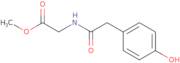 Methyl 2-[2-(4-hydroxyphenyl)acetamido]acetate