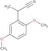 2-(2,5-Dimethoxyphenyl)propanenitrile