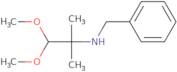 Benzyl(1,1-dimethoxy-2-methylpropan-2-yl)amine