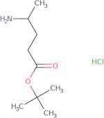 tert-Butyl 4-aminopentanoate hydrochloride
