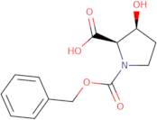 (2S,3S)-1-[(Benzyloxy)carbonyl]-3-hydroxypyrrolidine-2-carboxylic acid ee