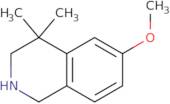 6-Methoxy-4,4-dimethyl-1,2,3,4-tetrahydroisoquinoline