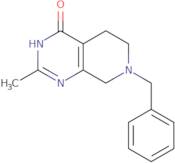 7-benzyl-2-methyl-5,6,7,8-tetrahydropyrido[3,4-d]pyrimidin-4(3H)-one