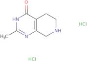 Pyrido[3,4-d]pyrimidin-4(3H)-one, 5,6,7,8-tetrahydro-2-methyl-, 2HCl