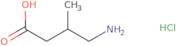 4-Amino-3-methylbutanoic acid hydrochloride
