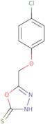 5-(4-Chlorophenoxymethyl)-1,3,4-oxadiazole-2-thiol