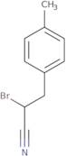 2-Bromo-3-(4-methylphenyl)propanenitrile