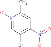 5-Bromo-2-methyl-4-nitropyridine-N-oxide