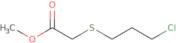 Methyl 2-[(3-Chloropropyl)Sulfanyl]Acetate