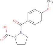 1-(4-Methoxybenzoyl)pyrrolidine-2-carboxylic acid