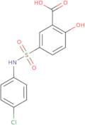 5-[(4-Chlorophenyl)sulfamoyl]-2-hydroxybenzoic acid