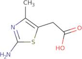 2-(2-amino-4-methyl-1,3-thiazol-5-yl)acetic acid