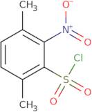 3,6-Dimethyl-2-nitrobenzene-1-sulfonyl chloride