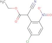 Ethyl 2-(5-chloro-2-nitrophenyl)-2-cyanoacetate