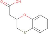 2-(2,3-Dihydro-1,4-benzoxathiin-2-yl)acetic acid