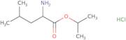 Propan-2-yl (2S)-2-amino-4-methylpentanoate hydrochloride