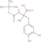 (2S)-2-{[(tert-Butoxy)carbonyl]amino}-3-(3,4-dihydroxyphenyl)-2-methylpropanoic acid