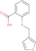 2-{[(Thiophen-3-yl)methyl]sulfanyl}benzoic acid