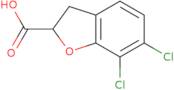 6,7-Dichloro-2,3-dihydrobenzofuran-2-carboxylic acid