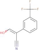 3-Hydroxy-2-[3-(trifluoromethyl)phenyl]prop-2-enenitrile