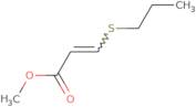 Methyl 3-(propylsulfanyl)prop-2-enoate