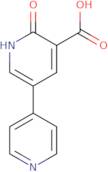 2-Oxo-5-(pyridin-4-yl)-1,2-dihydropyridine-3-carboxylic acid