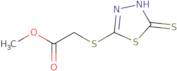 Methyl 2-[(5-sulfanyl-1,3,4-thiadiazol-2-yl)sulfanyl]acetate