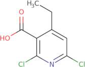 2,6-Dichloro-4-ethylnicotinic acid