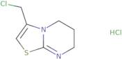 3-(Chloromethyl)-5H,6H,7H-[1,3]thiazolo[3,2-a]pyrimidine hydrochloride