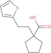 1-(2-(Thiophen-2-yl)ethyl)cyclopentanecarboxylic acid