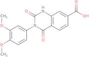 3-(3,4-Dimethoxyphenyl)-2,4-dioxo-1,2,3,4-tetrahydroquinazoline-7-carboxylic acid