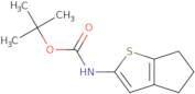 tert-Butyl N-{4H,5H,6H-cyclopenta[b]thiophen-2-yl}carbamate