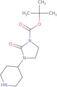 tert-Butyl 2-oxo-3-(piperidin-4-yl)imidazolidine-1-carboxylate